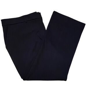 Simply Vera Vera Wang High-Rise Flare Pants 26W Black Stretch NWT Plus Size